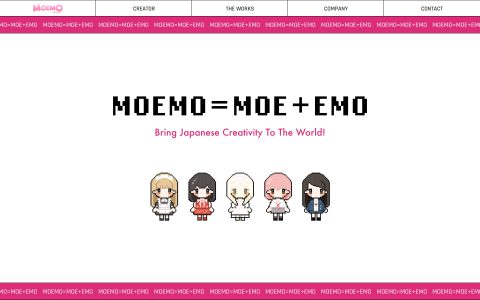 『MOEMO』サイト制作